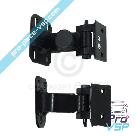 Usado dobradiças da porta esquerda para Chatenet Stella