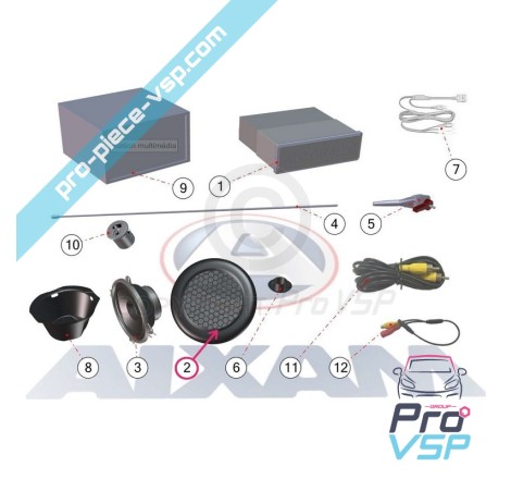 Speaker grid