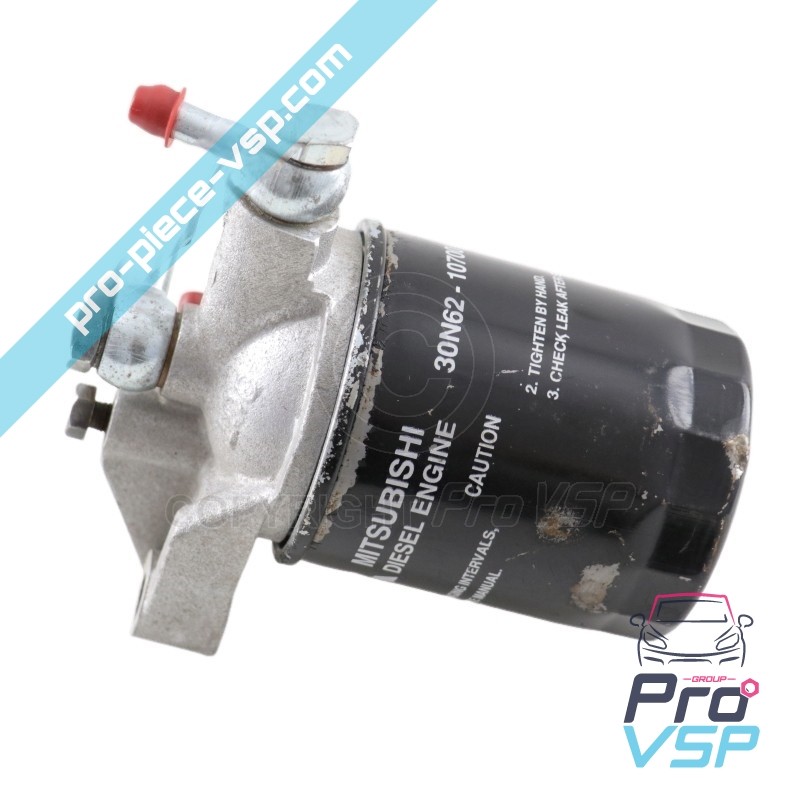 Gasoil filter holder