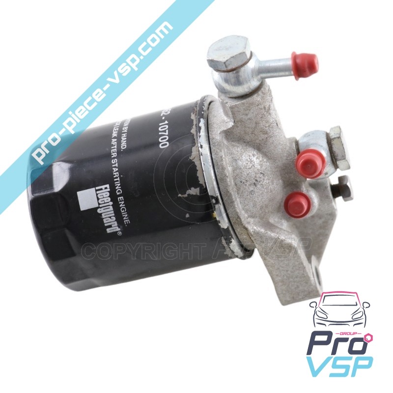 Gasoil filter holder