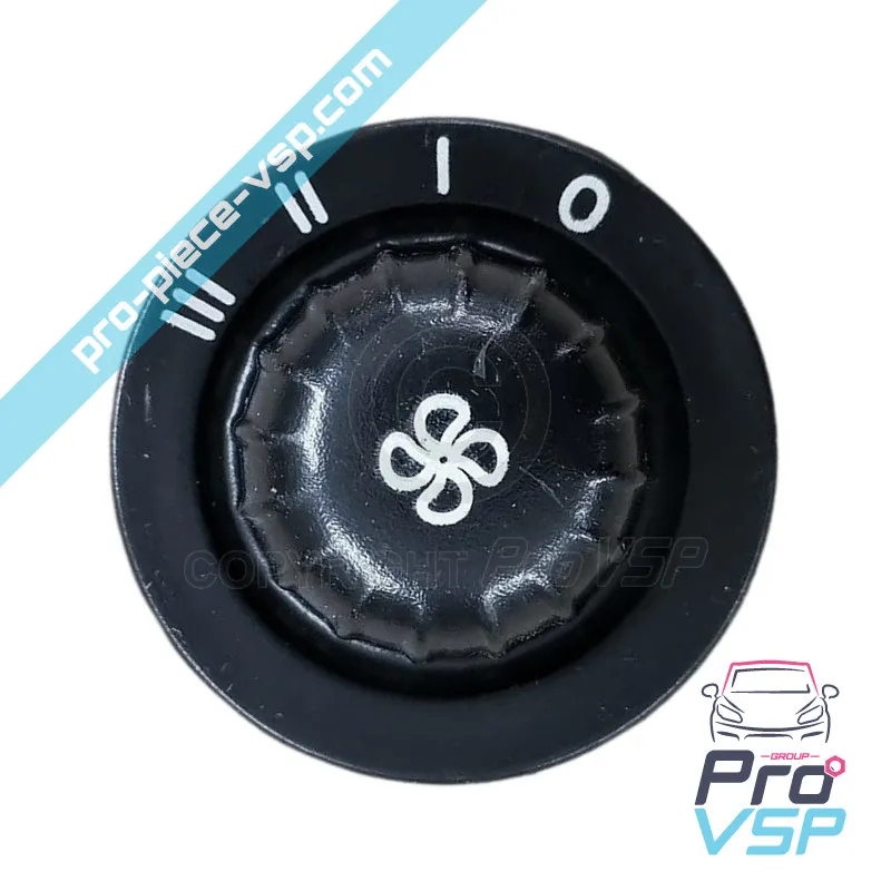 Bouton de chauffage pour Microcar Virgo Mc1 Mc2