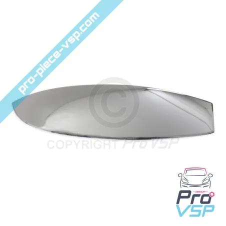 Chrome mirror case for Ligier Microcar
