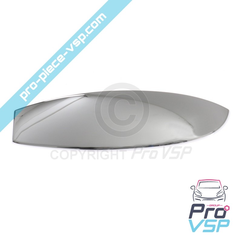 Chrome mirror hull left
