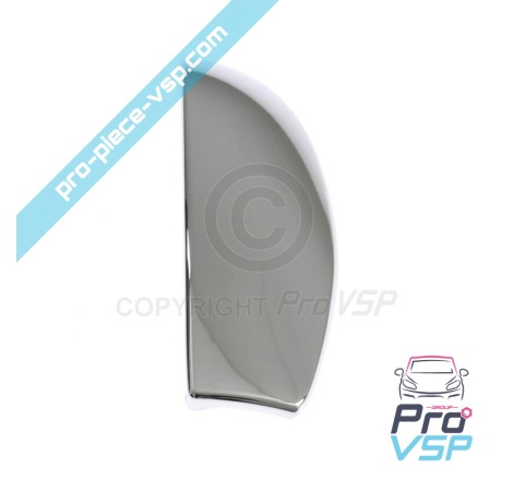 Chrome mirror hull left