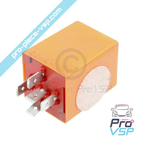 Orange relay 5-pin used for Ligier