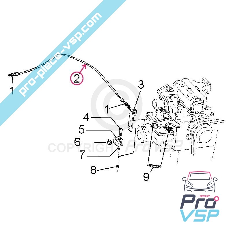 Accelerator cable