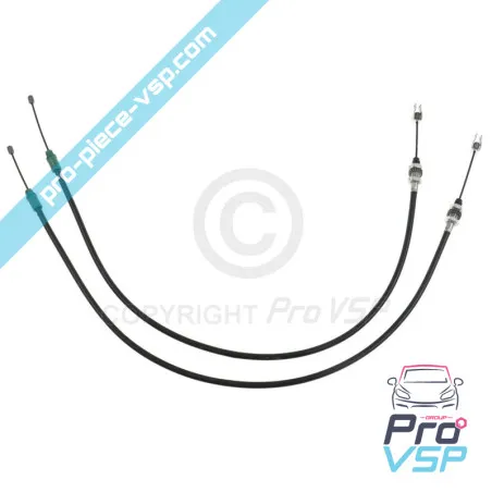 Used hand brake cables for Aixam