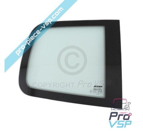 Straight custode window
