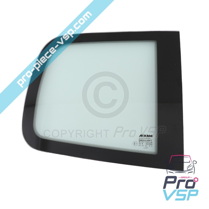 Straight custode window