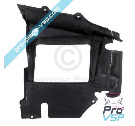 Straight wing cheek soundproofing