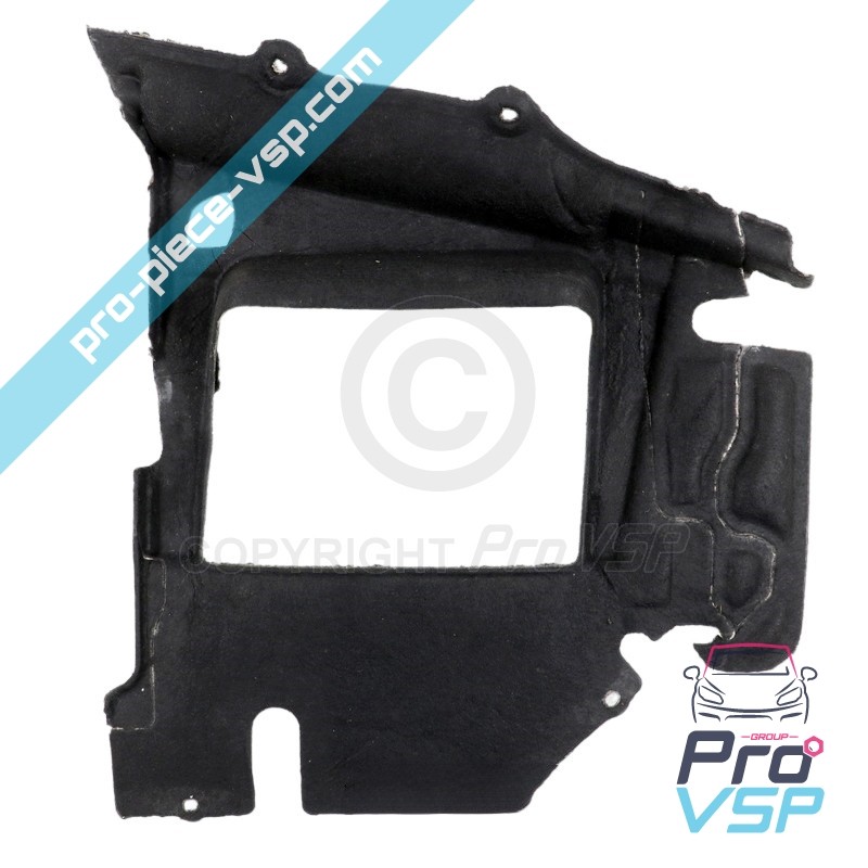 Straight wing cheek soundproofing