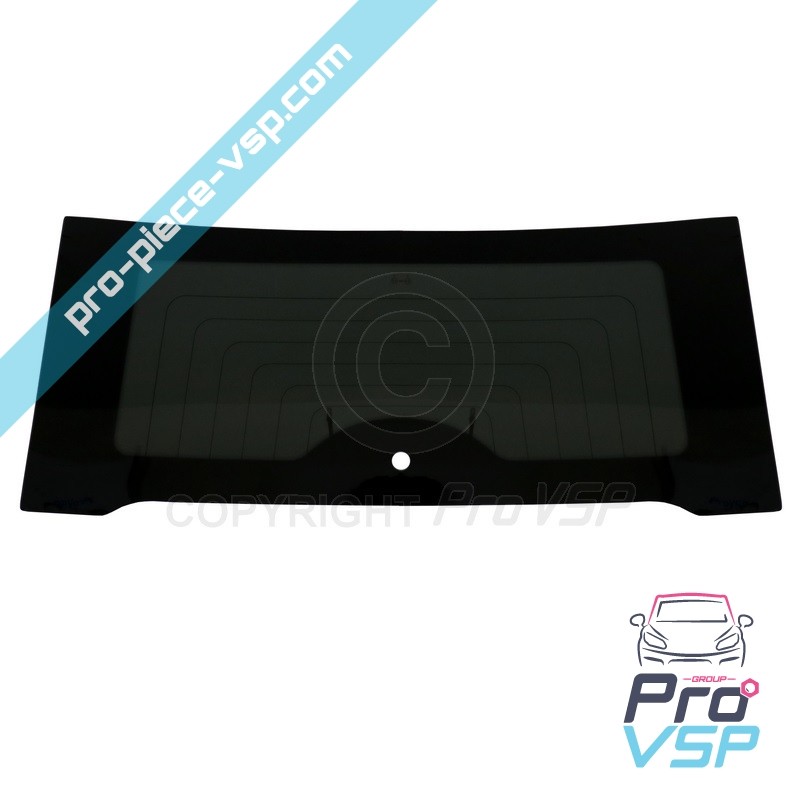 Defrost tinted rear window