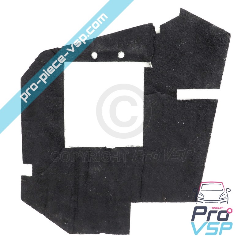 Straight engine soundproofing