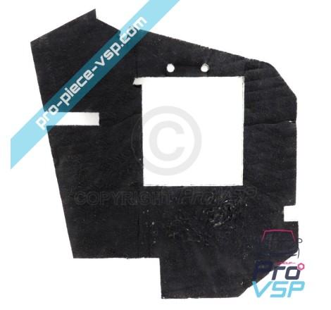 Straight engine soundproofing