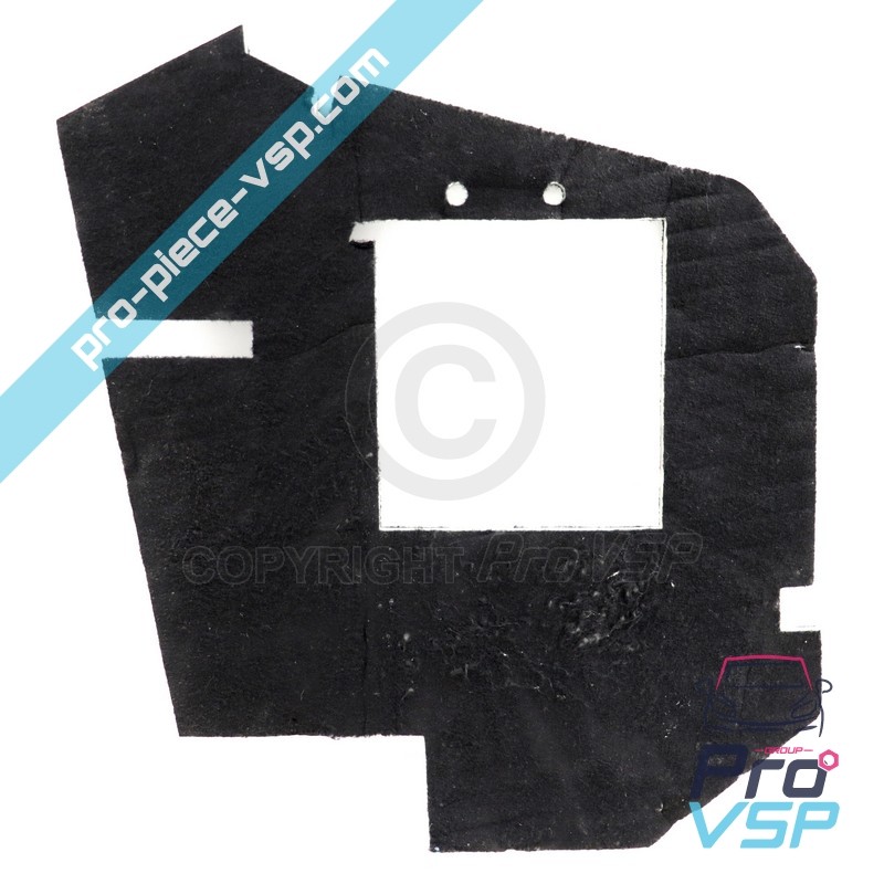 Straight engine soundproofing