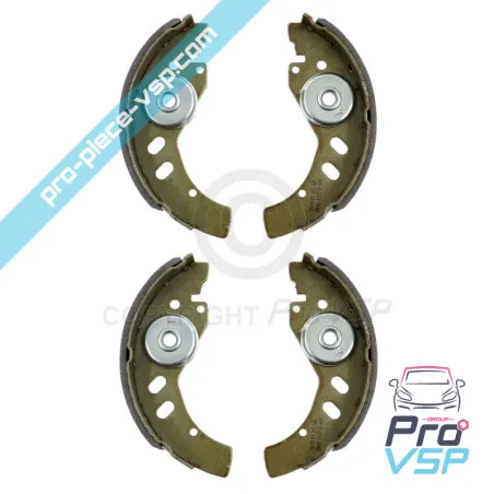 Brake jaws adaptable for Aixam