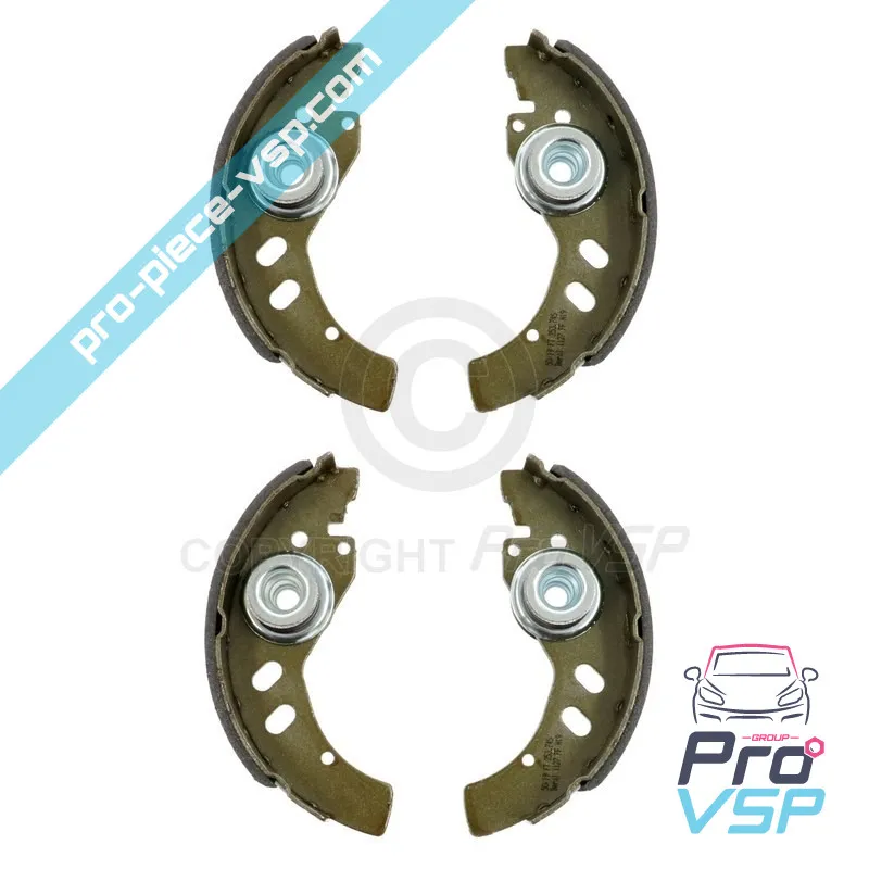 Brake jaws adaptable for Aixam