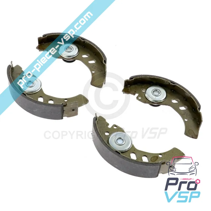 Brake jaws adaptable for Aixam