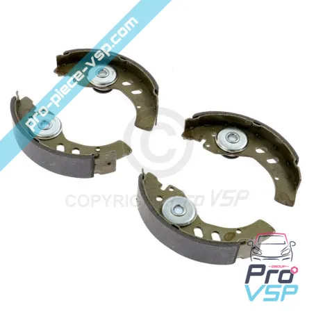 Brake jaws adaptable for Aixam