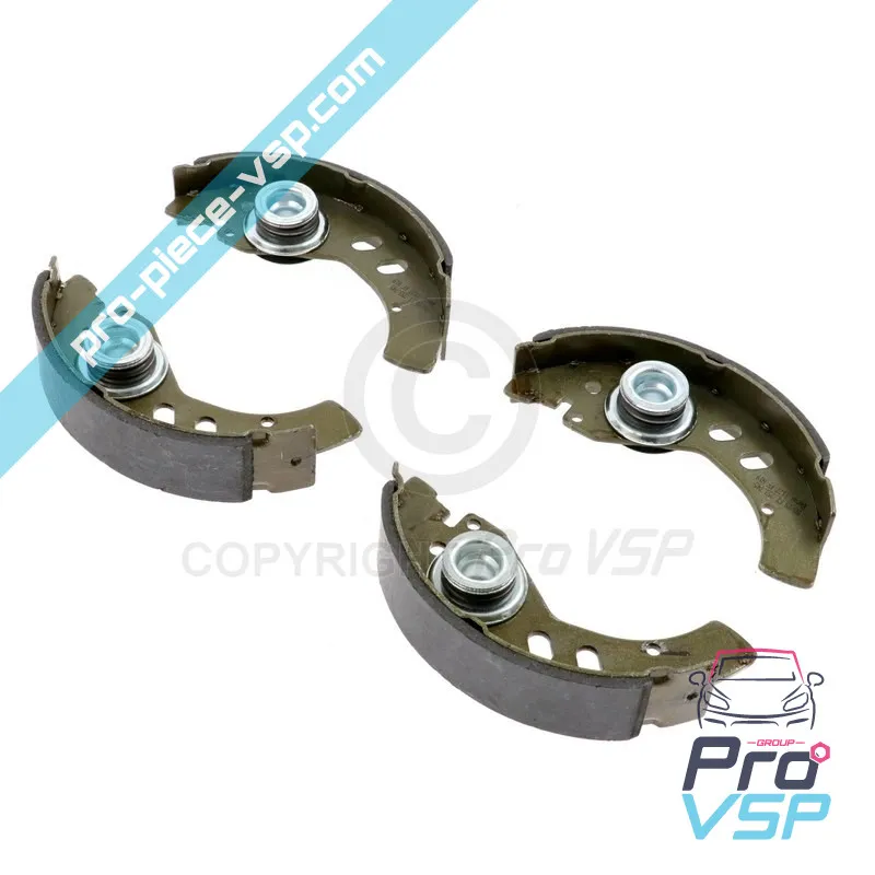 Brake jaws adaptable for Aixam