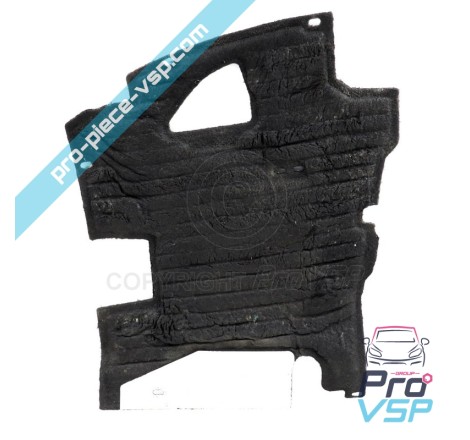 Straight engine soundproofing