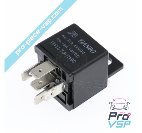 5-pin black relay