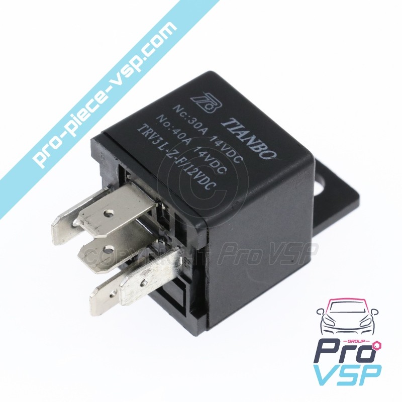 5-pin black relay
