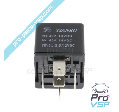 5-pin black relay