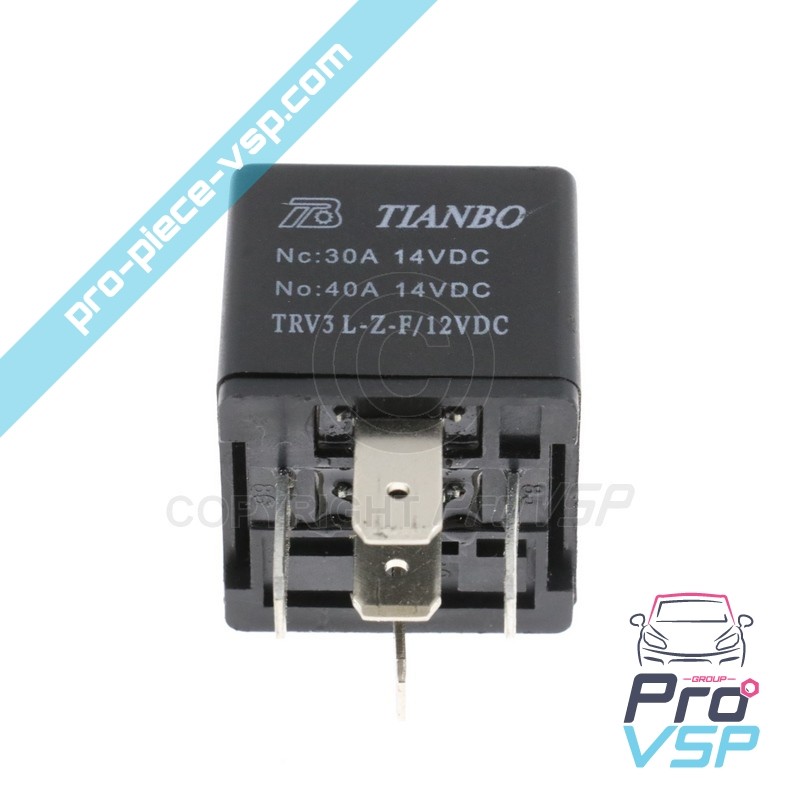 5-pin black relay