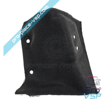 Right rear amount