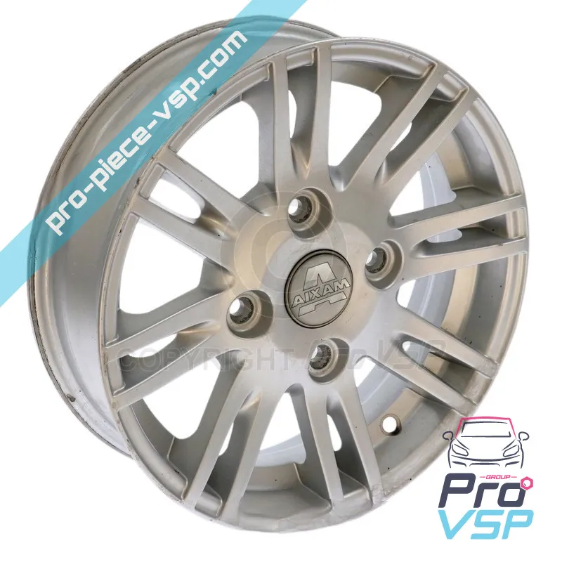 Used 13 inches aluminum rim for Aixam