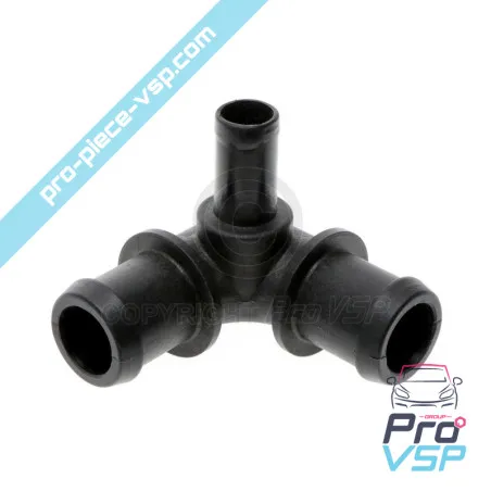 Radiator Y connection adaptable for aixam vision (Lombardini engine hdi ) and sensation