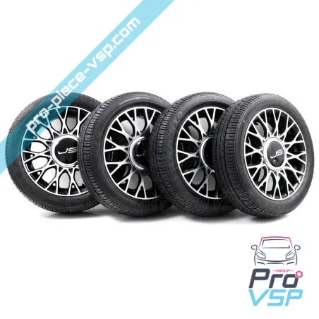 Pack Jante + Anvelope folosite pentru Ligier Jsrc