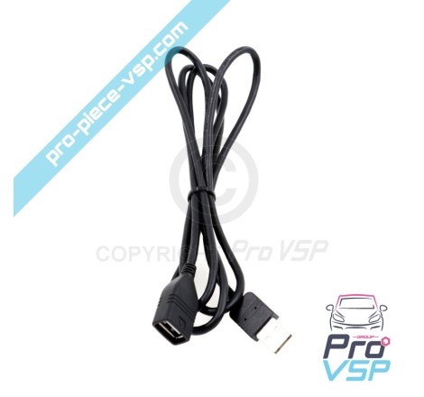 Cable de extensión USB para radio de coche