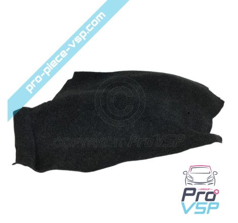 Rear wheel pass carpet left