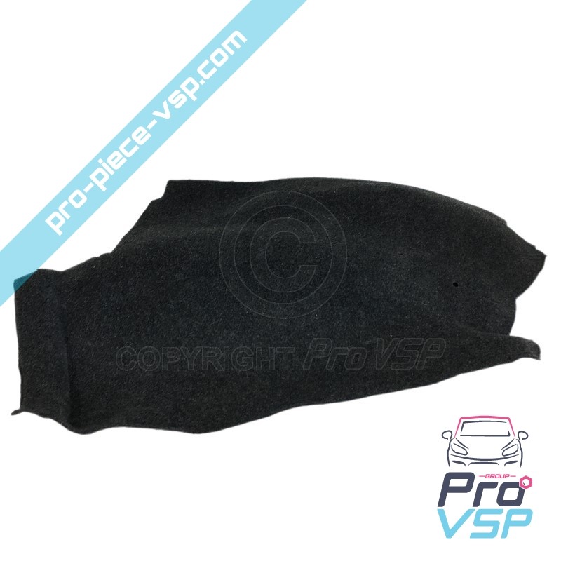 Rear wheel pass carpet left