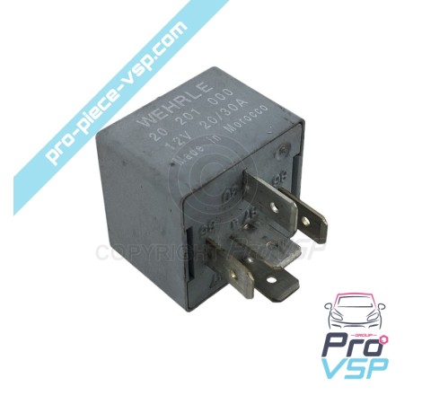 5-pin relay gray