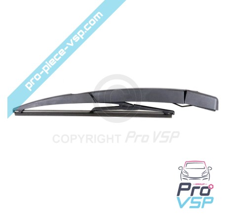 Rear wiper arm
