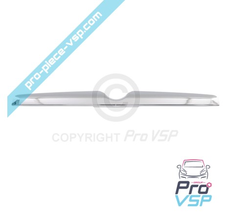Chrome tailgate baguette