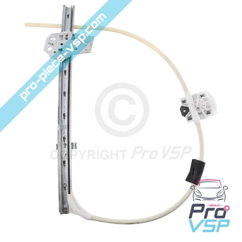 Used straight manual wind window for Aixam