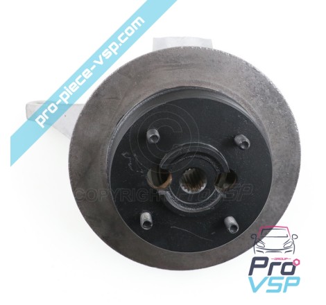 Moyeu + front right brake disc