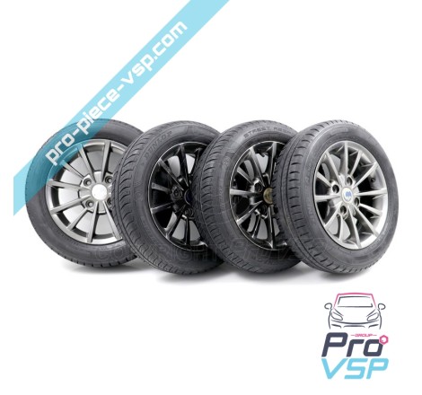 Pack rims + tires