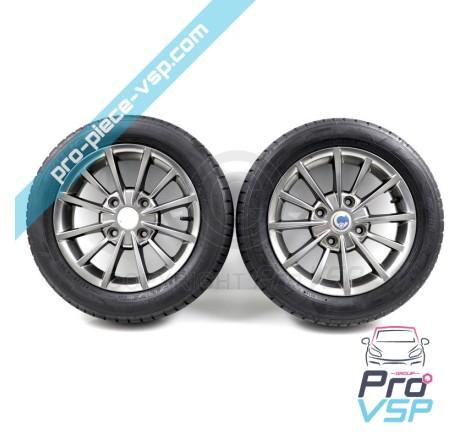 Pack rims + tires