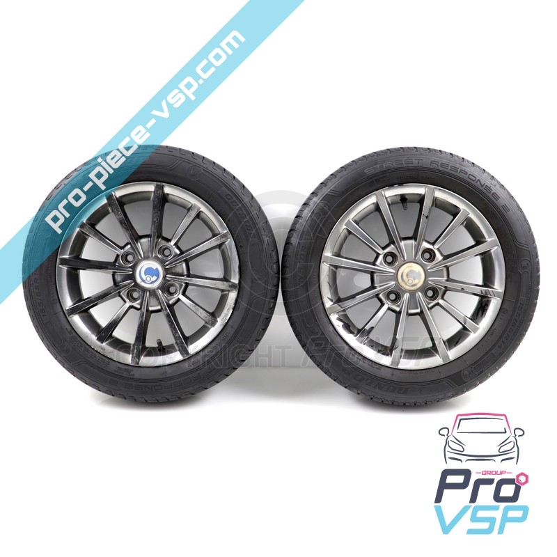 Pack rims + tires
