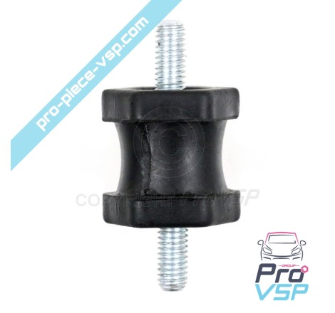 Bloco de escape silencioso para Jdm