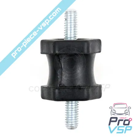 Silent exhaust block for Jdm