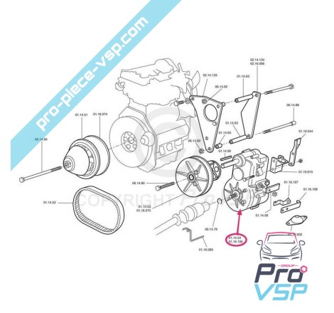 Boîte de vitesse Adaptable pour Chatenet Stella , Media , Barooder , Speedino , CH26 , CH28 , CH30 , CH32 , Pick-up , Sporteevo