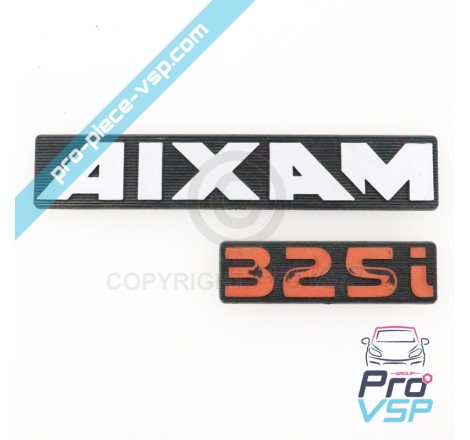 Logotipo de hatchback usado para Aixam 325i