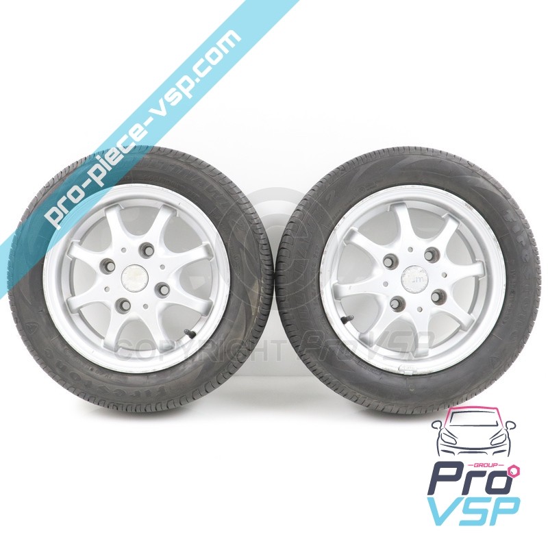 Pack rims + tires