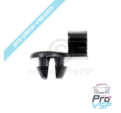 Outdoor door handle staple